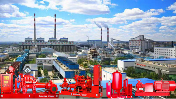 三業科技消防泵應用在陜西北元化工集團