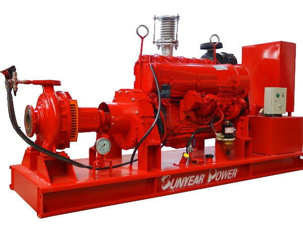 柴油機消防泵組—單級單吸離心泵(端吸泵)