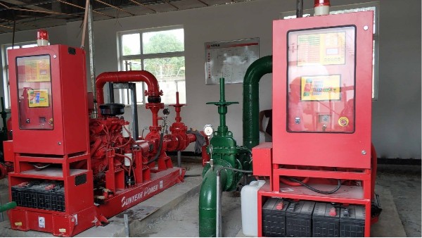 柴油機消防泵應用于揚州泰州國際機場油庫